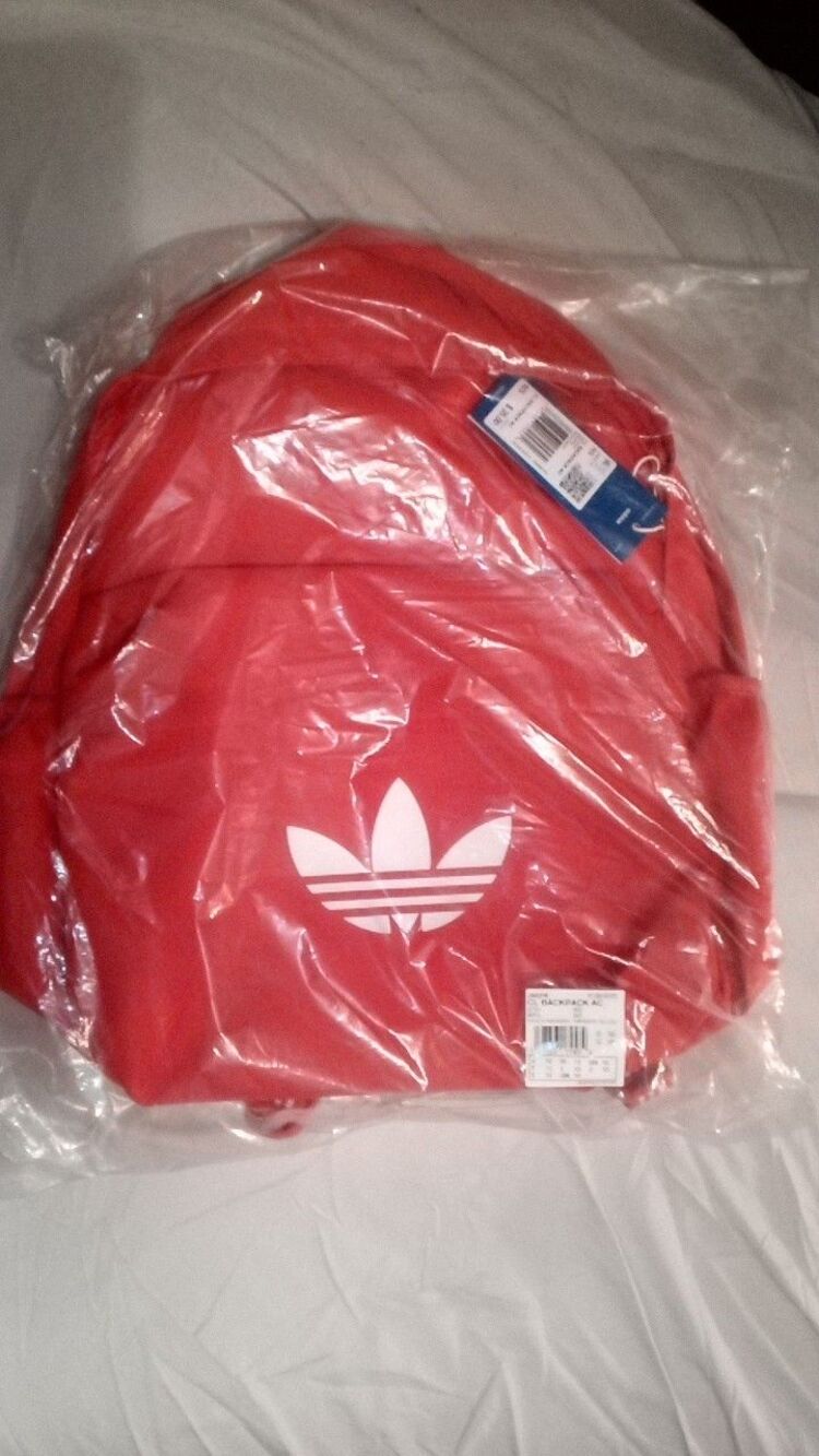 Adidas Adicolor Classic Red Backpack NWT
